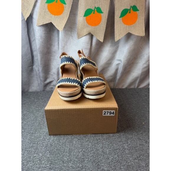 Gentle Souls by Kenneth Cole Evora Braided Wedge Women's Sz 8.5 - Picture 10 of 10